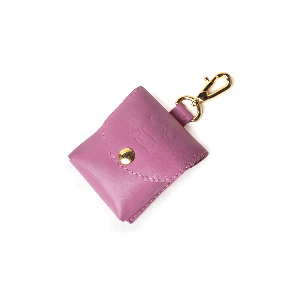 Porta Sacchetti Rosa Cipria - laterale