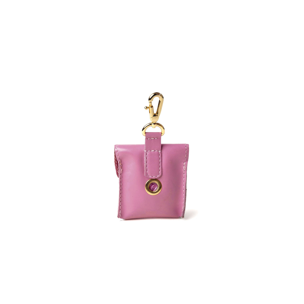 Porta Sacchetti Rosa Cipria - retro