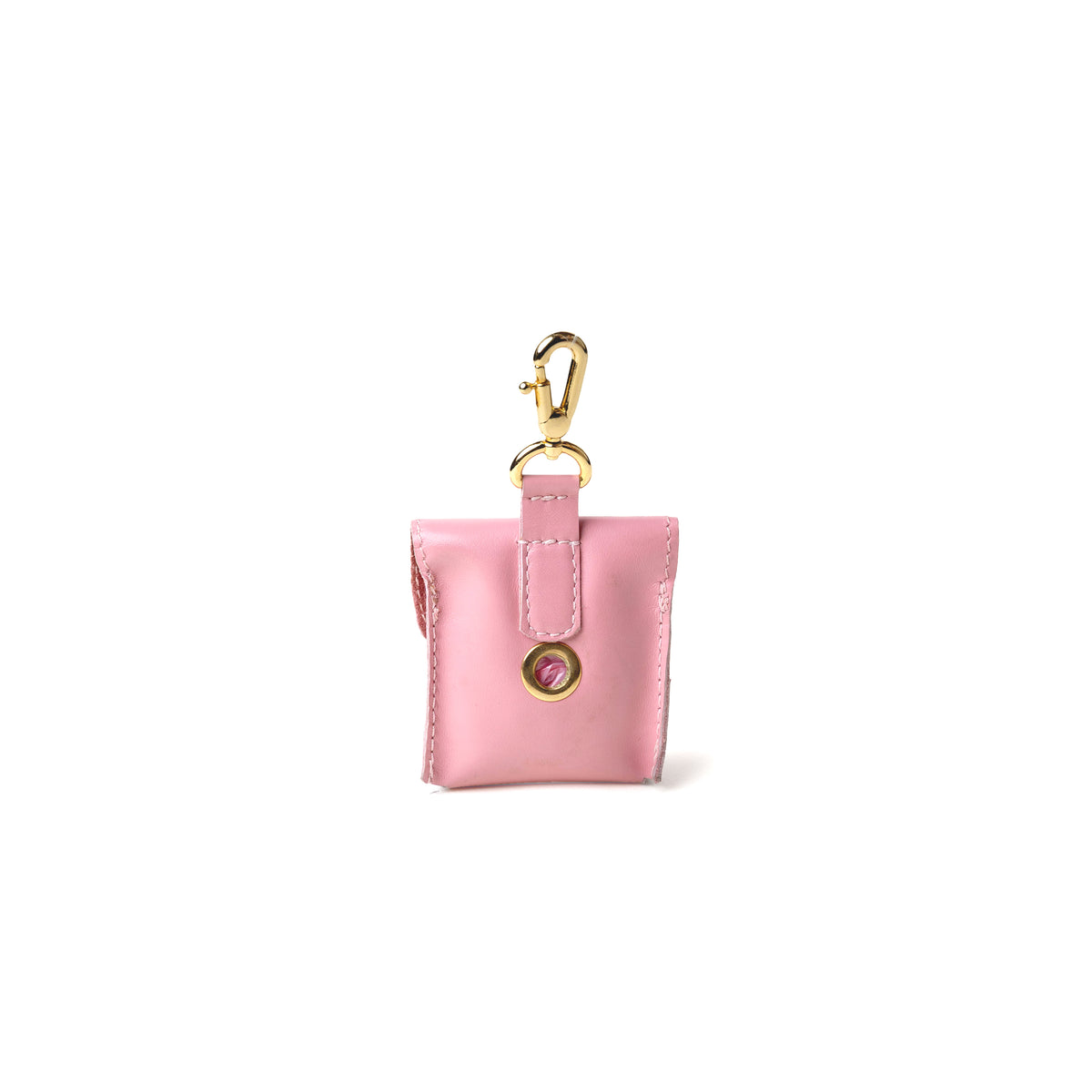 Porta Sacchetti Rosa Cipria - retro
